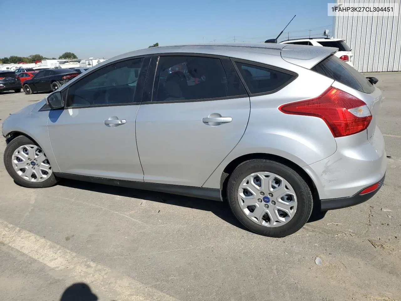 2012 Ford Focus Se VIN: 1FAHP3K27CL304451 Lot: 72687504