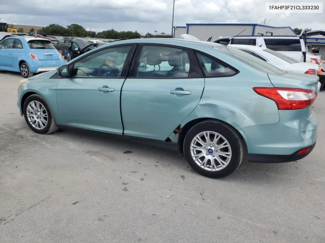 2012 Ford Focus Se VIN: 1FAHP3F21CL333230 Lot: 72707234