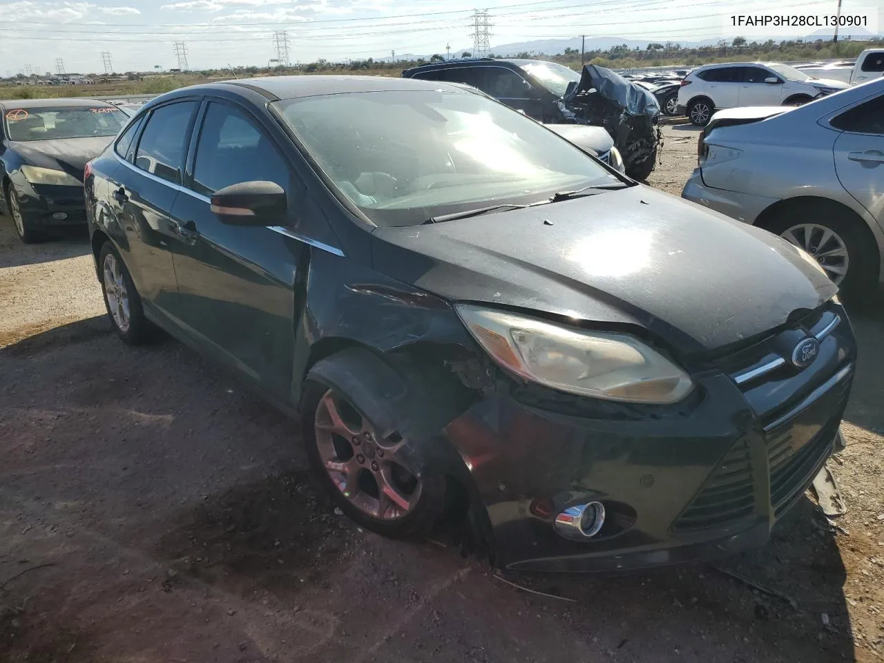 2012 Ford Focus Sel VIN: 1FAHP3H28CL130901 Lot: 72713044