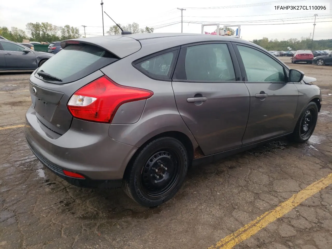 2012 Ford Focus Se VIN: 1FAHP3K27CL110096 Lot: 72721324