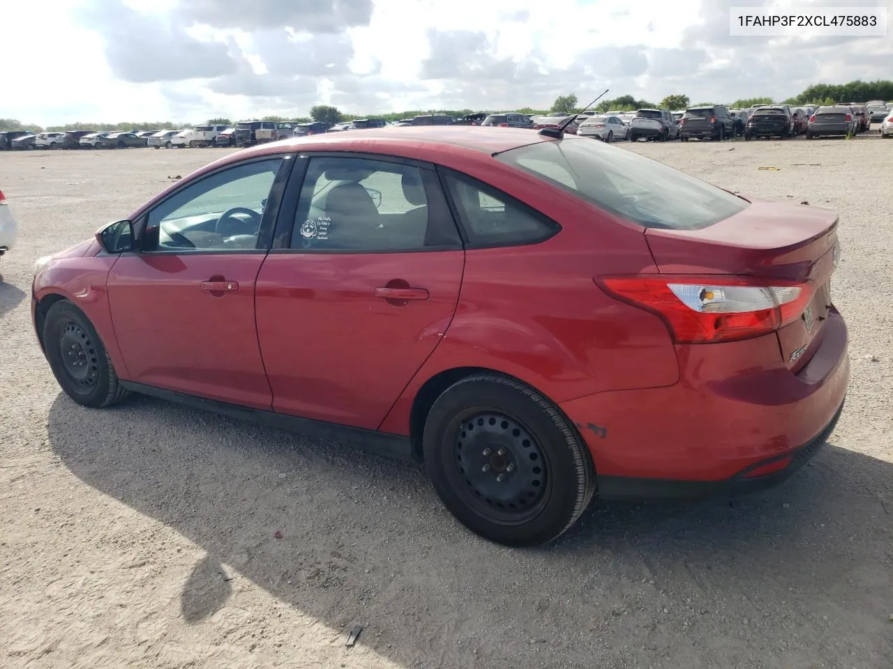 2012 Ford Focus Se VIN: 1FAHP3F2XCL475883 Lot: 72767764