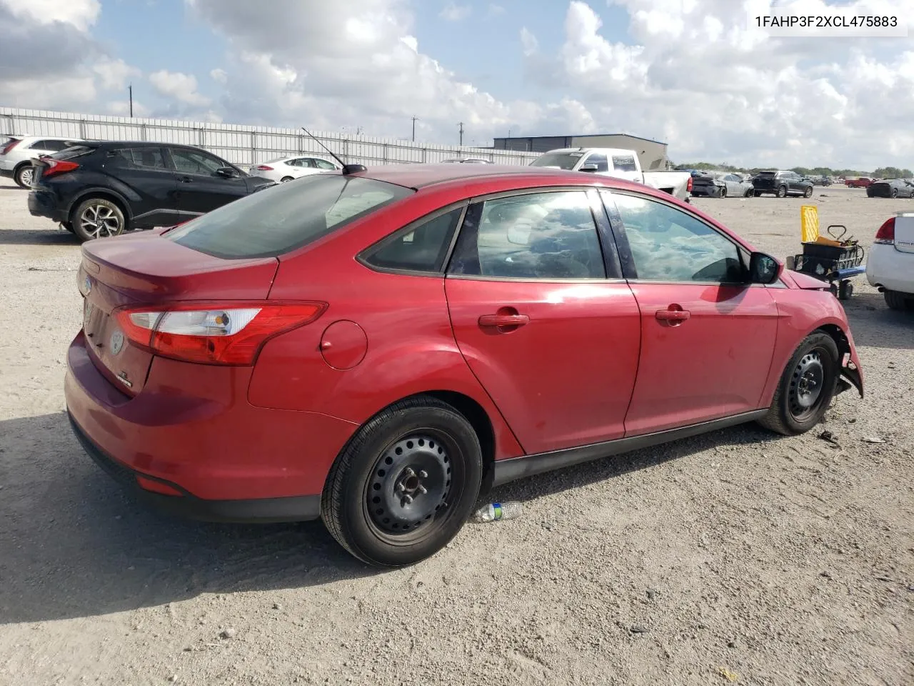 2012 Ford Focus Se VIN: 1FAHP3F2XCL475883 Lot: 72767764