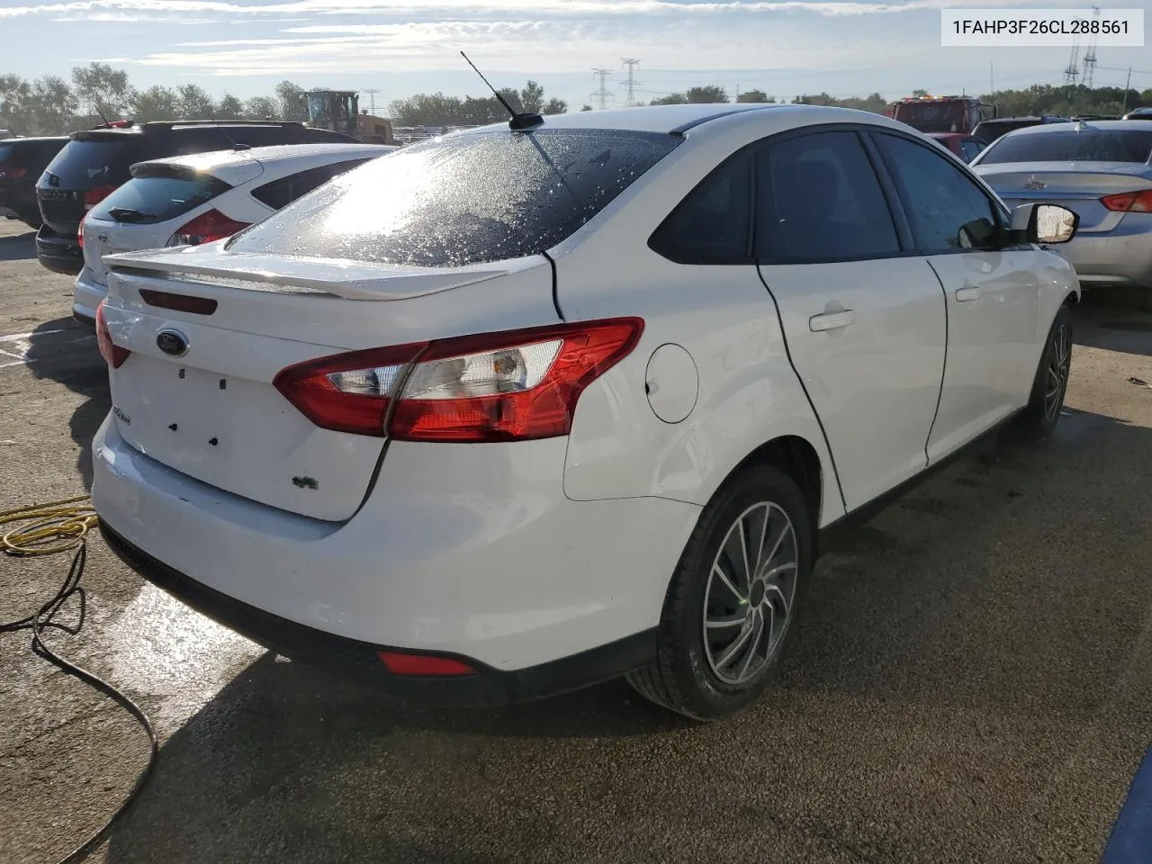 2012 Ford Focus Se VIN: 1FAHP3F26CL288561 Lot: 72793154