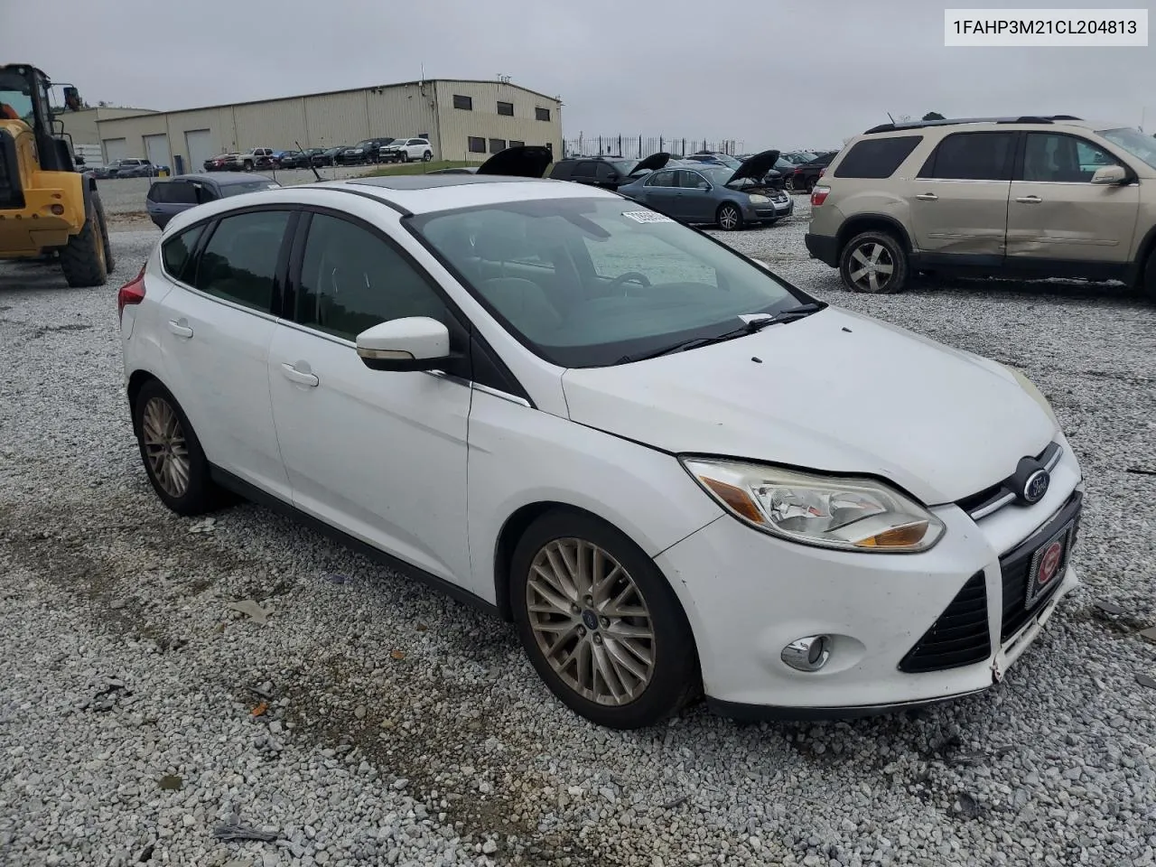 2012 Ford Focus Sel VIN: 1FAHP3M21CL204813 Lot: 72859514