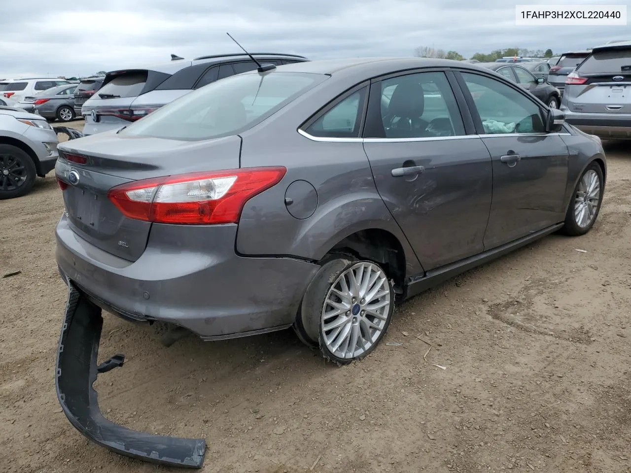 2012 Ford Focus Sel VIN: 1FAHP3H2XCL220440 Lot: 73030254