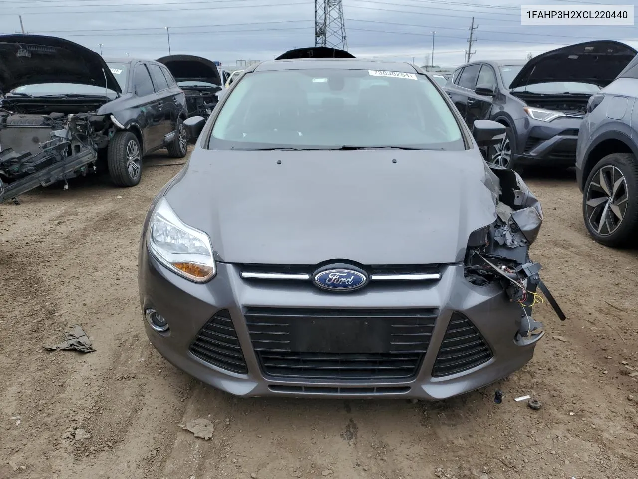 2012 Ford Focus Sel VIN: 1FAHP3H2XCL220440 Lot: 73030254