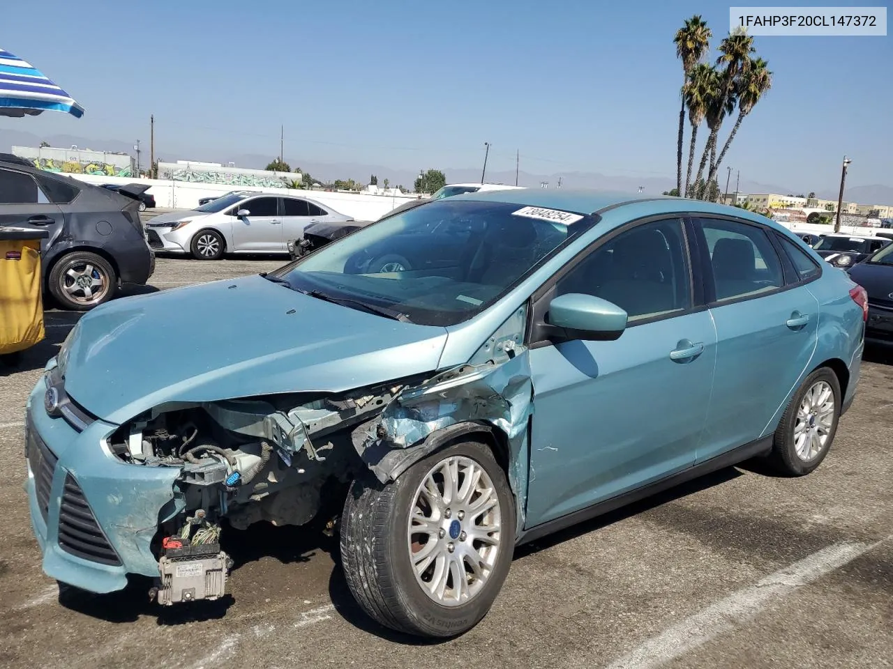 2012 Ford Focus Se VIN: 1FAHP3F20CL147372 Lot: 73048254