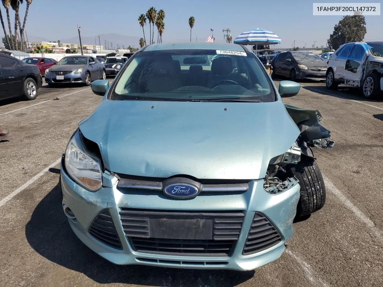 2012 Ford Focus Se VIN: 1FAHP3F20CL147372 Lot: 73048254