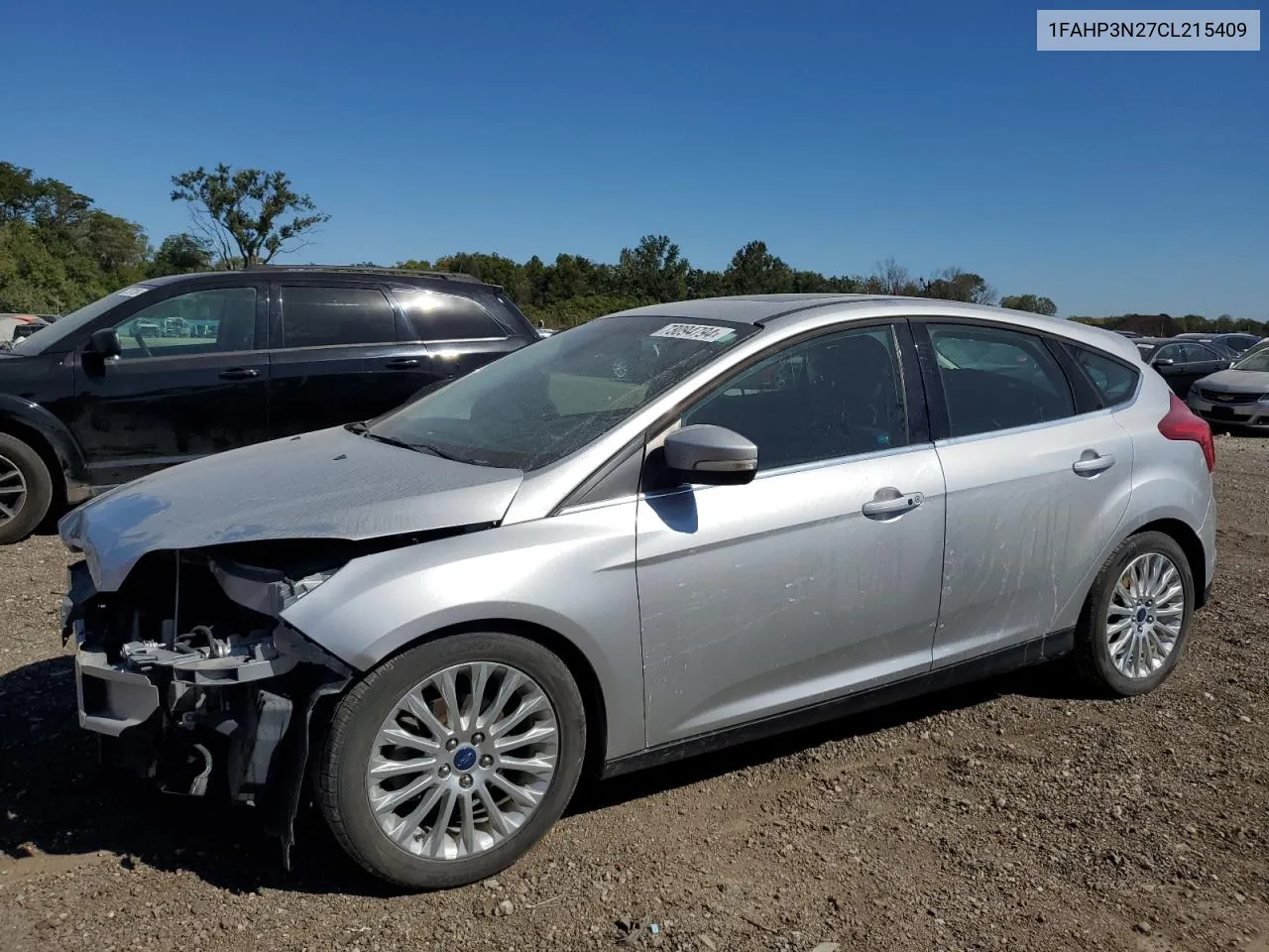 2012 Ford Focus Titanium VIN: 1FAHP3N27CL215409 Lot: 73094794