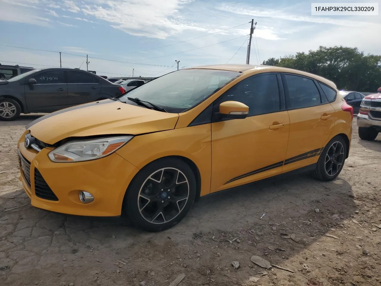 2012 Ford Focus Se VIN: 1FAHP3K29CL330209 Lot: 73139344