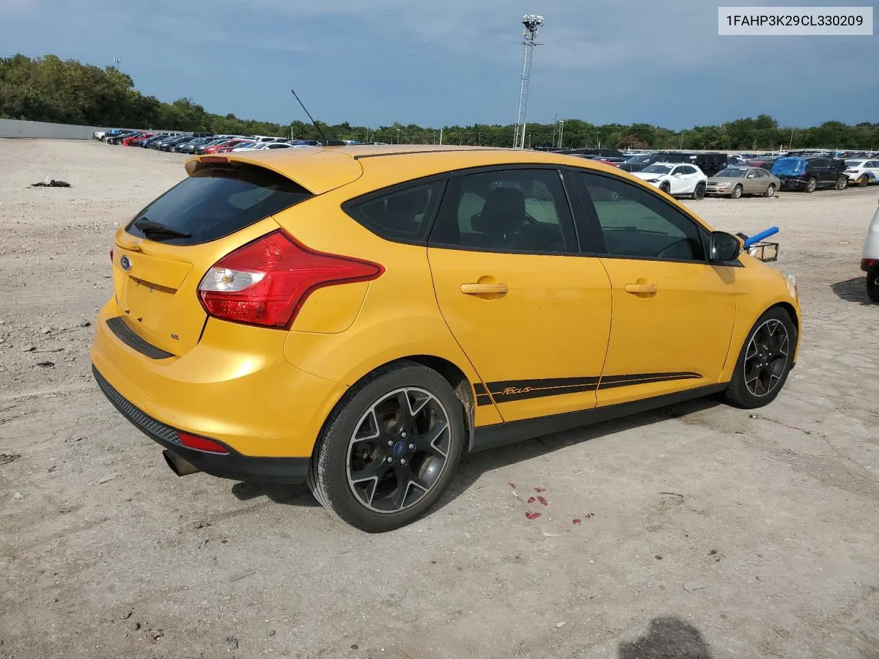 2012 Ford Focus Se VIN: 1FAHP3K29CL330209 Lot: 73139344