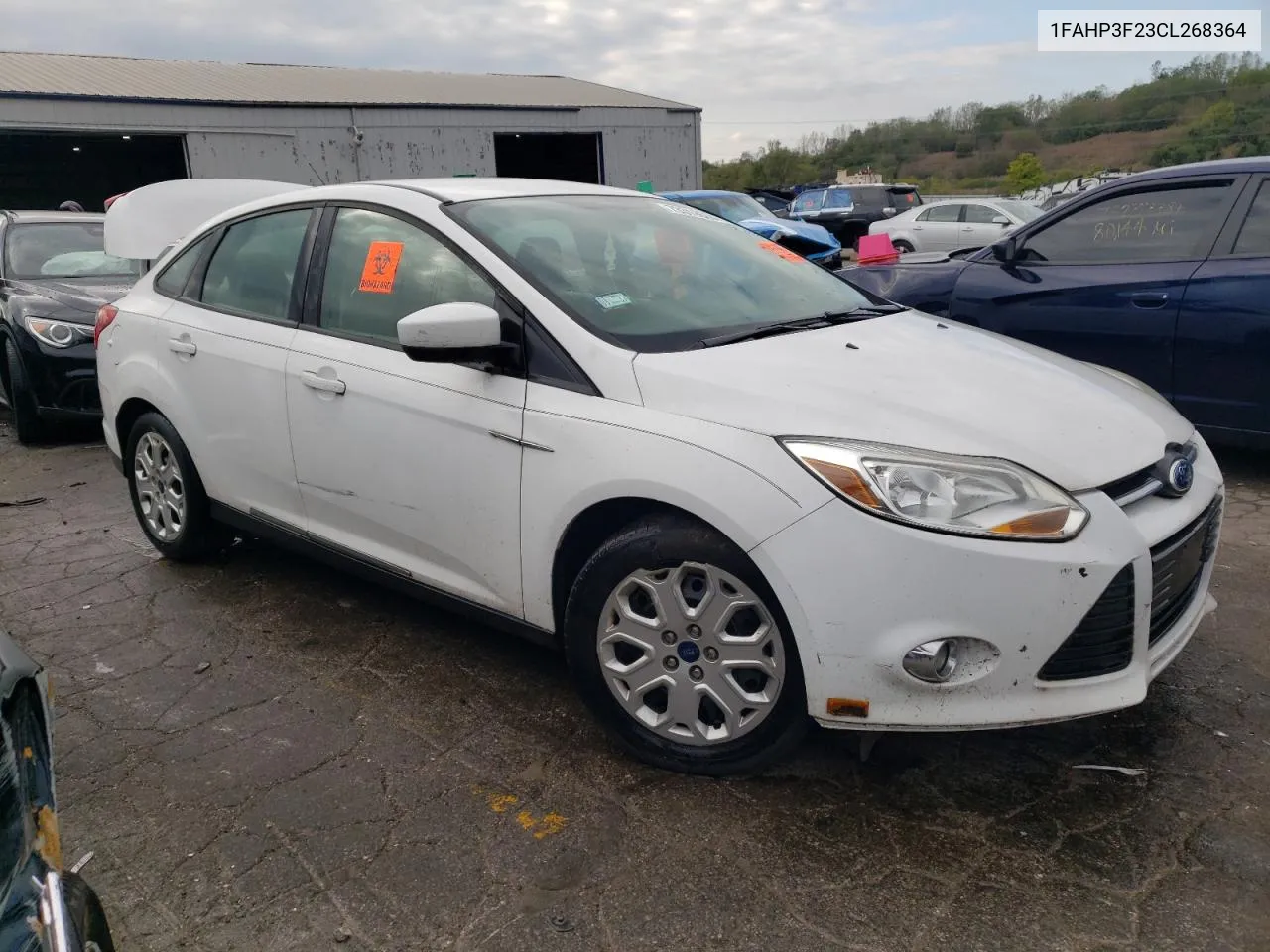 2012 Ford Focus Se VIN: 1FAHP3F23CL268364 Lot: 73319664