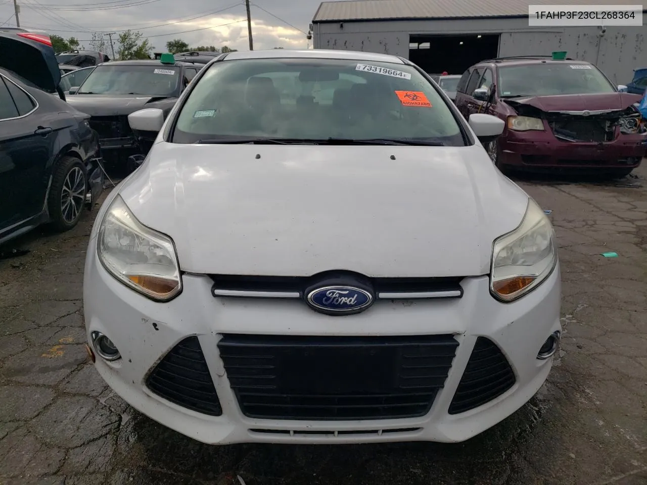 2012 Ford Focus Se VIN: 1FAHP3F23CL268364 Lot: 73319664