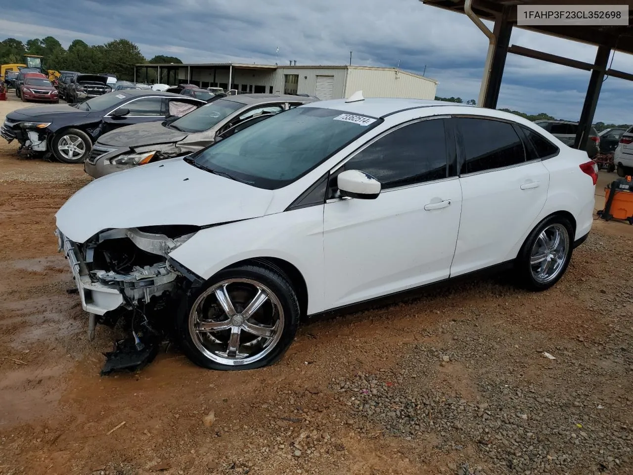 2012 Ford Focus Se VIN: 1FAHP3F23CL352698 Lot: 73362514