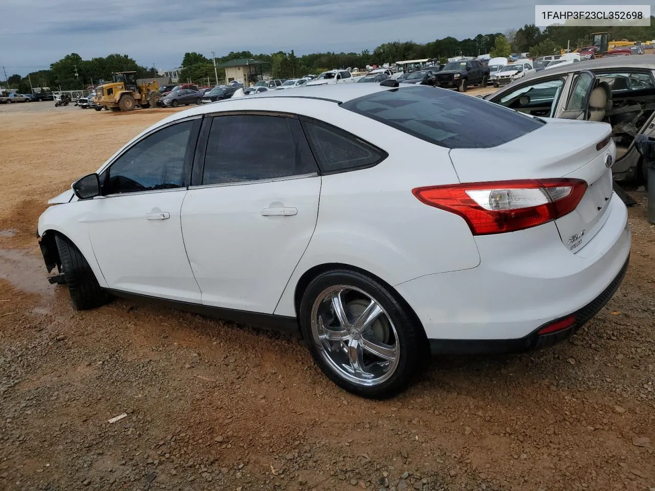 2012 Ford Focus Se VIN: 1FAHP3F23CL352698 Lot: 73362514