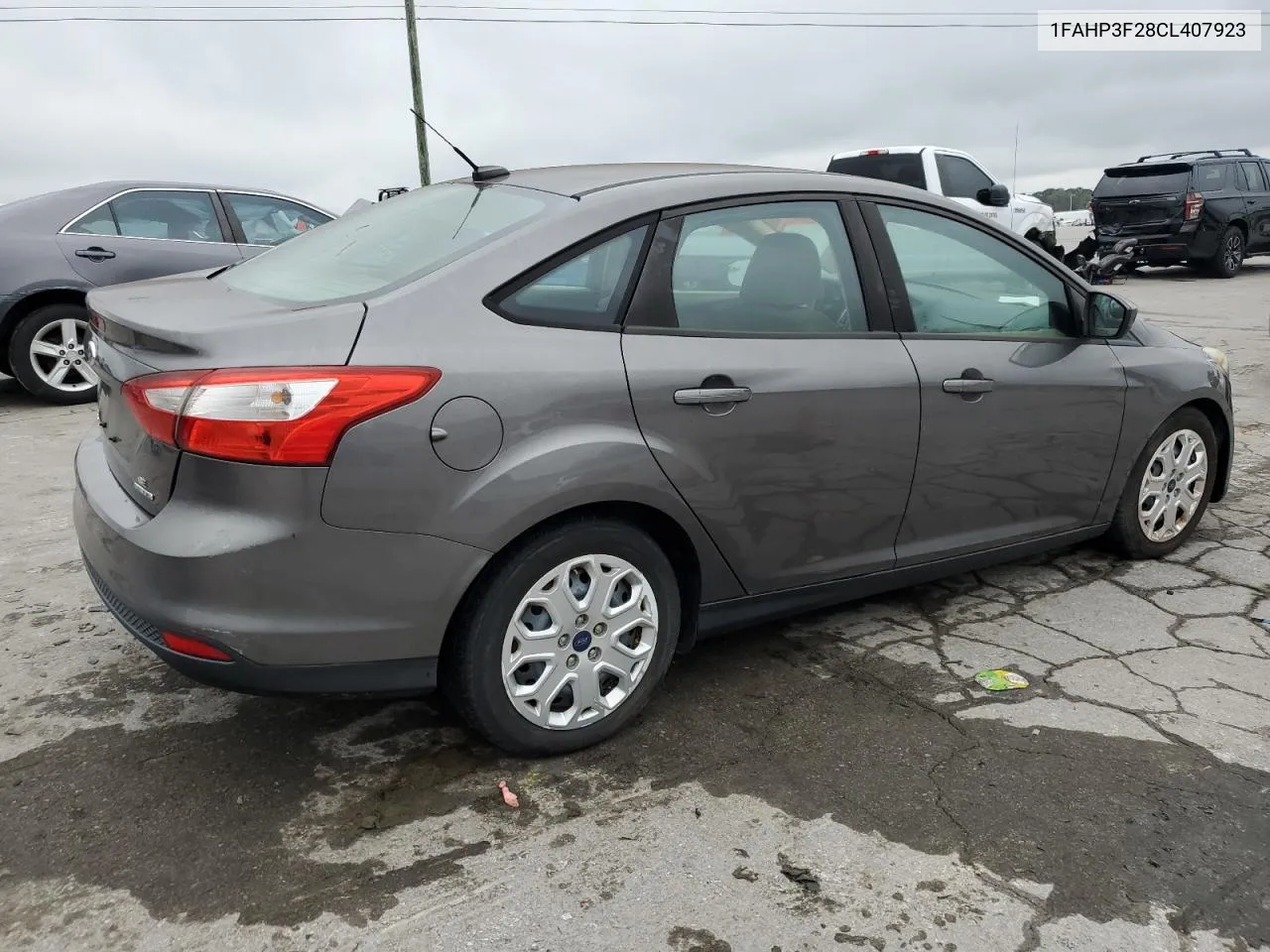 2012 Ford Focus Se VIN: 1FAHP3F28CL407923 Lot: 73479944