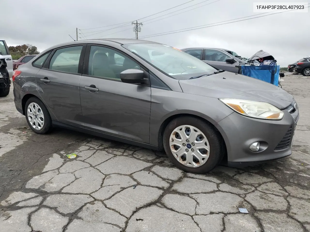 2012 Ford Focus Se VIN: 1FAHP3F28CL407923 Lot: 73479944