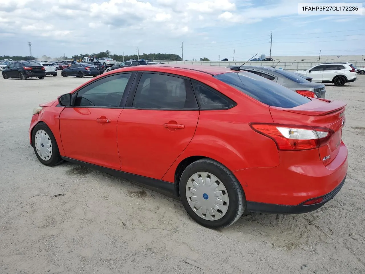 2012 Ford Focus Se VIN: 1FAHP3F27CL172236 Lot: 73532474