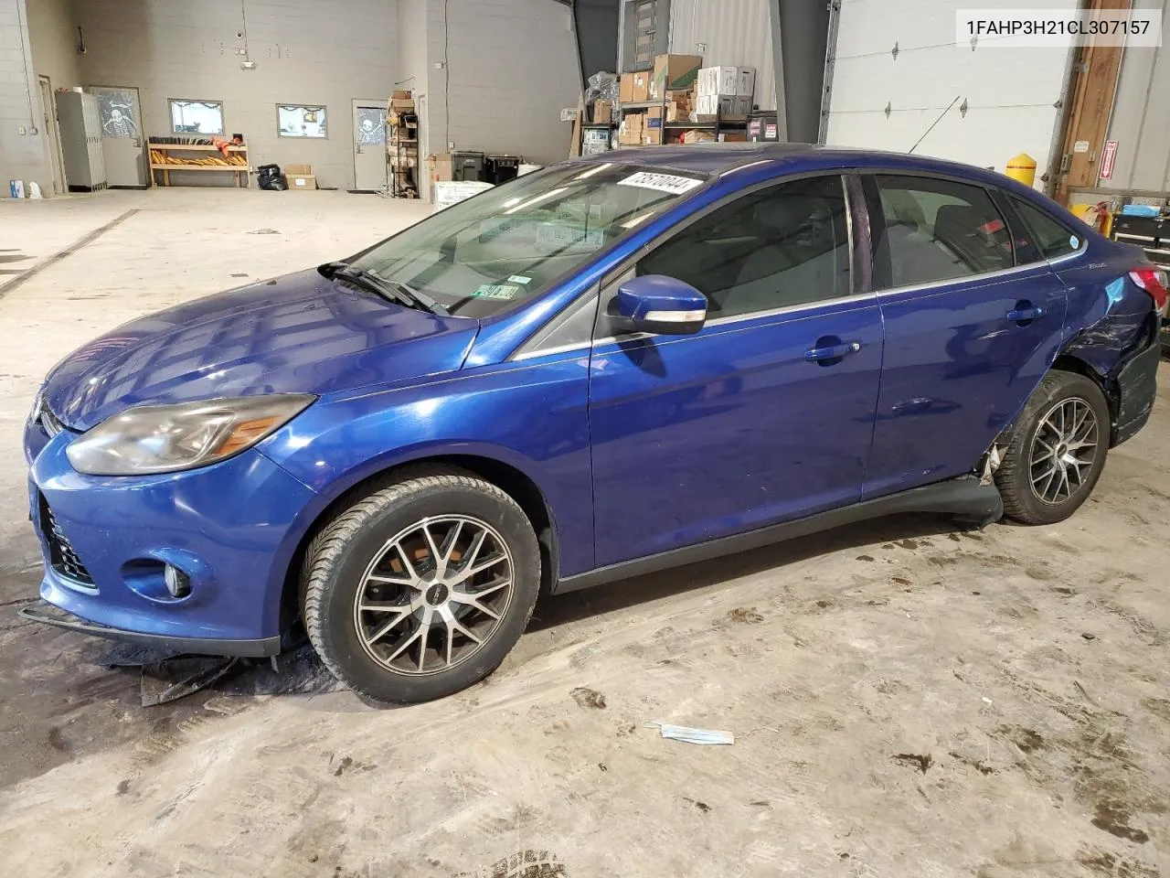 2012 Ford Focus Sel VIN: 1FAHP3H21CL307157 Lot: 73570044