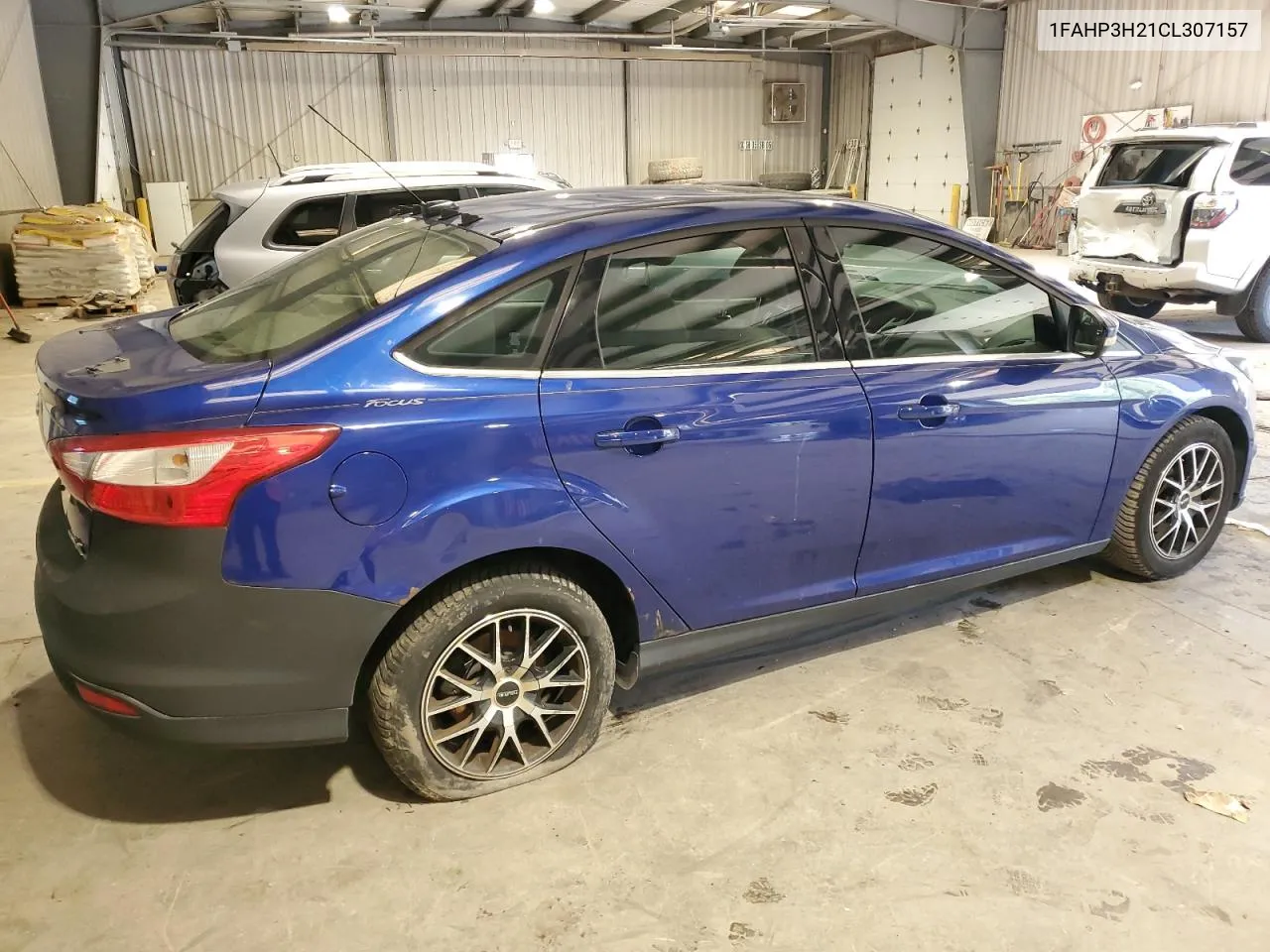 2012 Ford Focus Sel VIN: 1FAHP3H21CL307157 Lot: 73570044