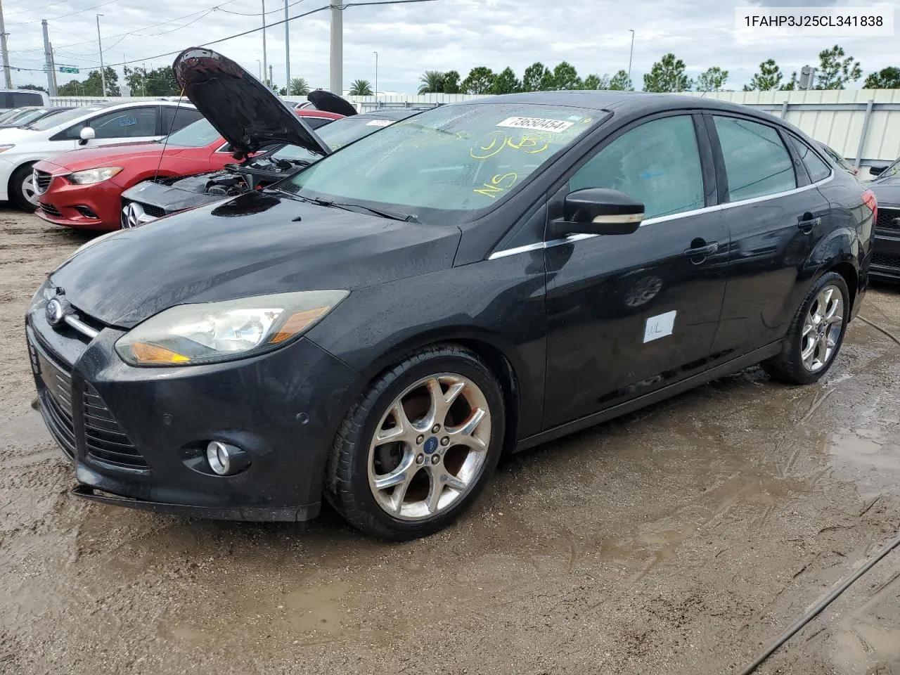 2012 Ford Focus Titanium VIN: 1FAHP3J25CL341838 Lot: 73650454