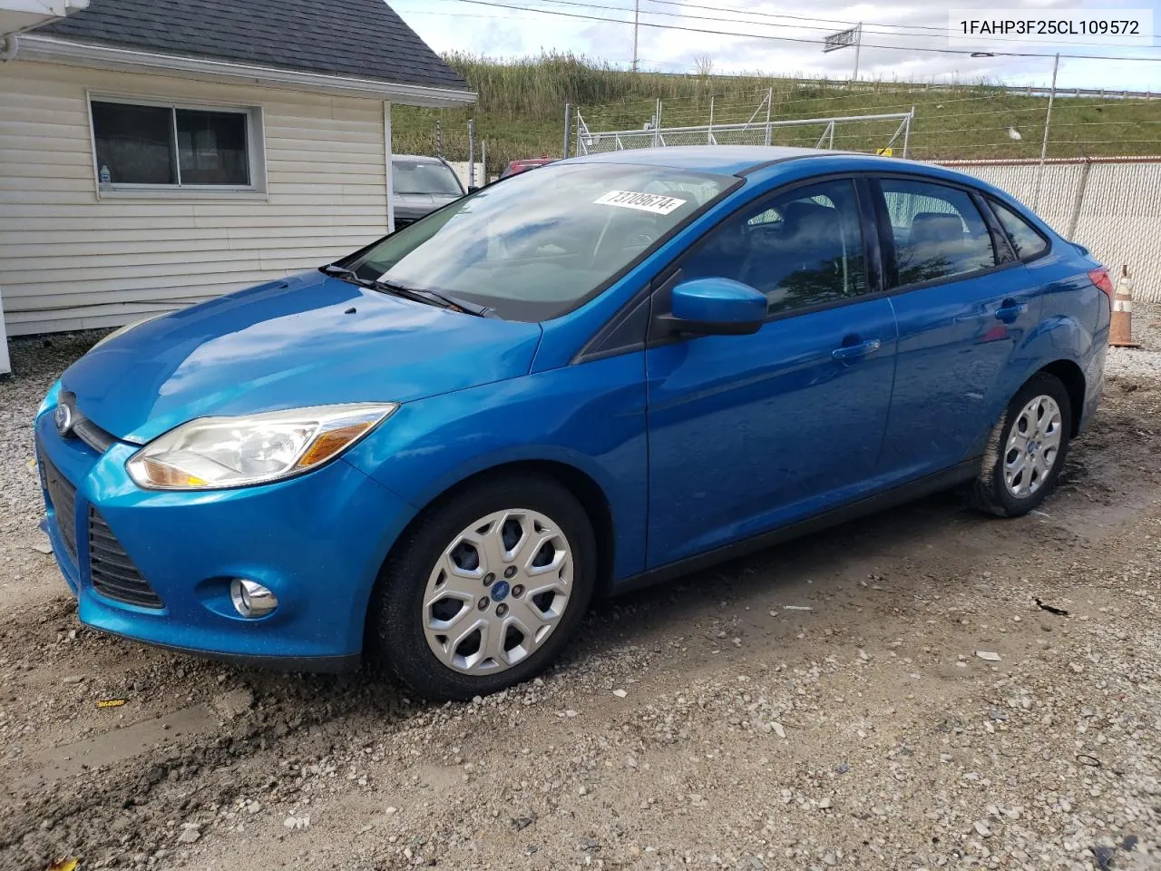 2012 Ford Focus Se VIN: 1FAHP3F25CL109572 Lot: 73709674