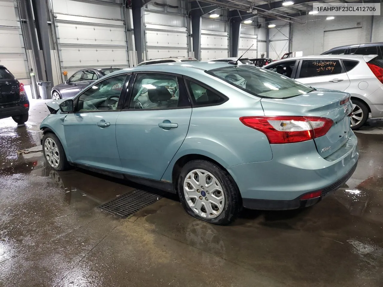 2012 Ford Focus Se VIN: 1FAHP3F23CL412706 Lot: 73728014