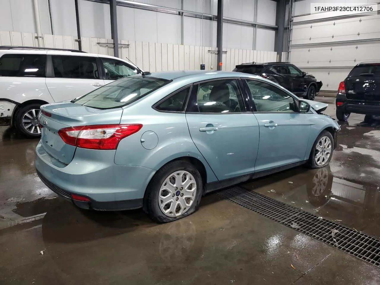 2012 Ford Focus Se VIN: 1FAHP3F23CL412706 Lot: 73728014