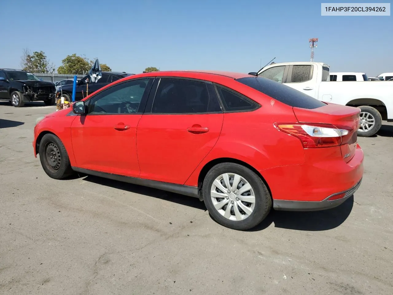 2012 Ford Focus Se VIN: 1FAHP3F20CL394262 Lot: 73848904