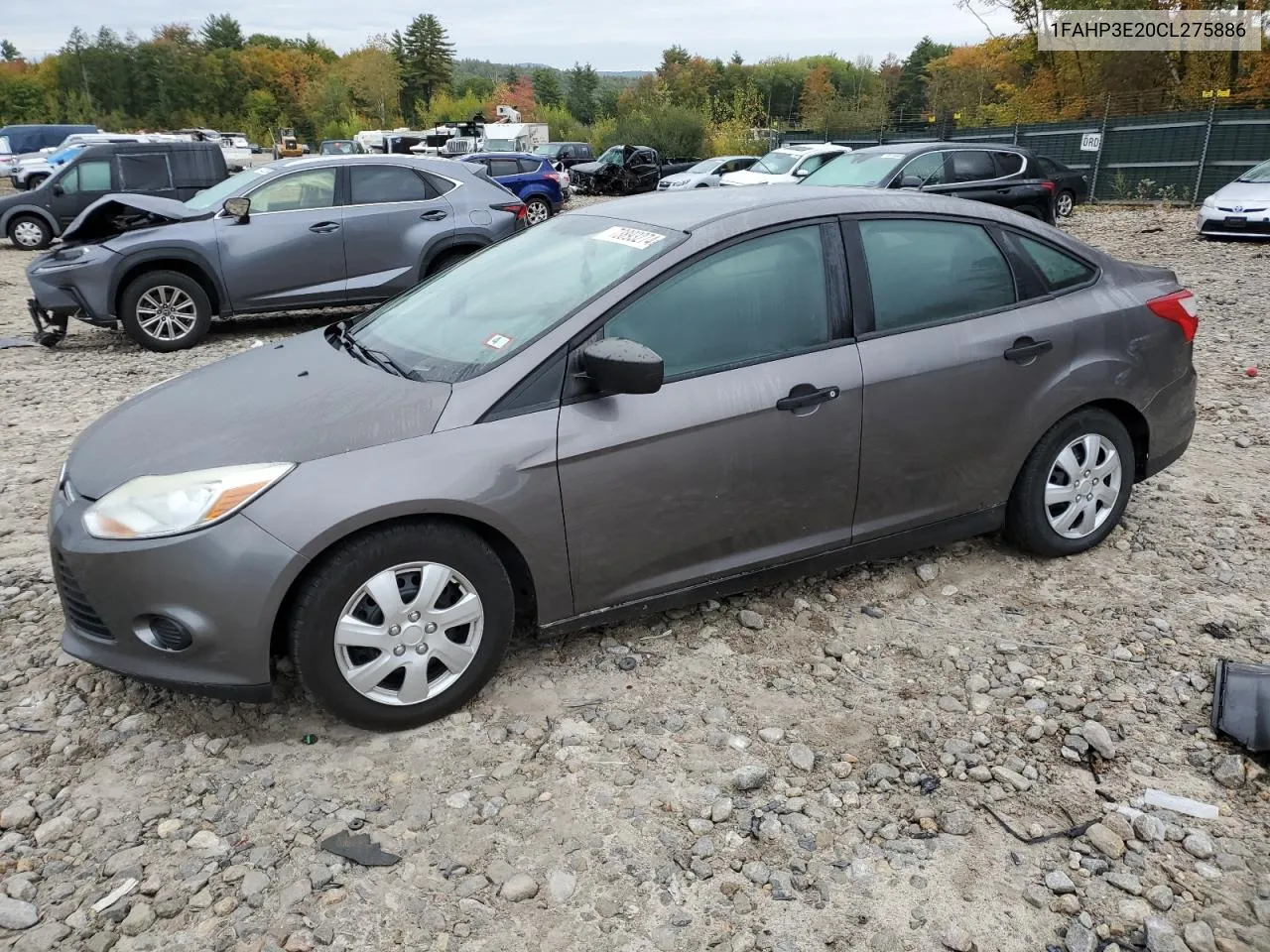 2012 Ford Focus S VIN: 1FAHP3E20CL275886 Lot: 73893274