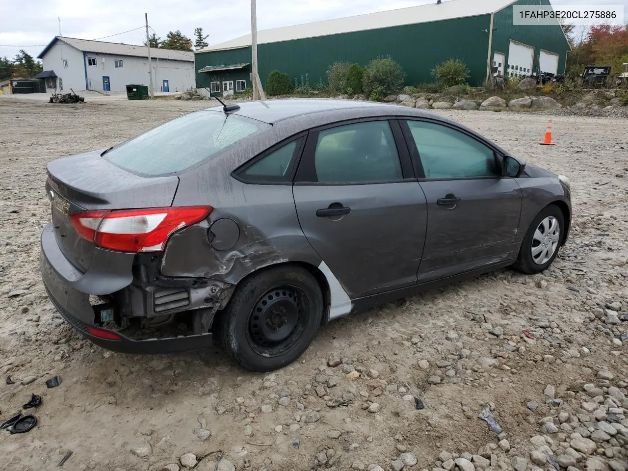 2012 Ford Focus S VIN: 1FAHP3E20CL275886 Lot: 73893274