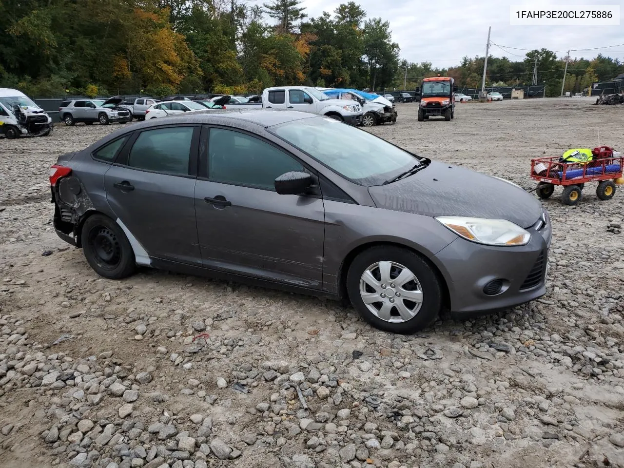 2012 Ford Focus S VIN: 1FAHP3E20CL275886 Lot: 73893274