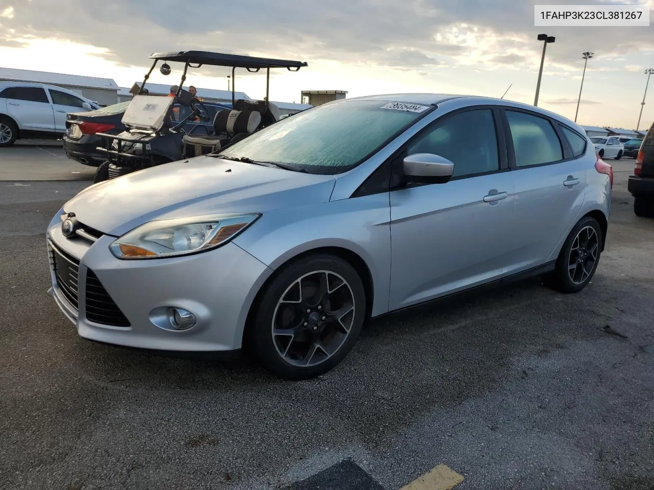 2012 Ford Focus Se VIN: 1FAHP3K23CL381267 Lot: 73935484