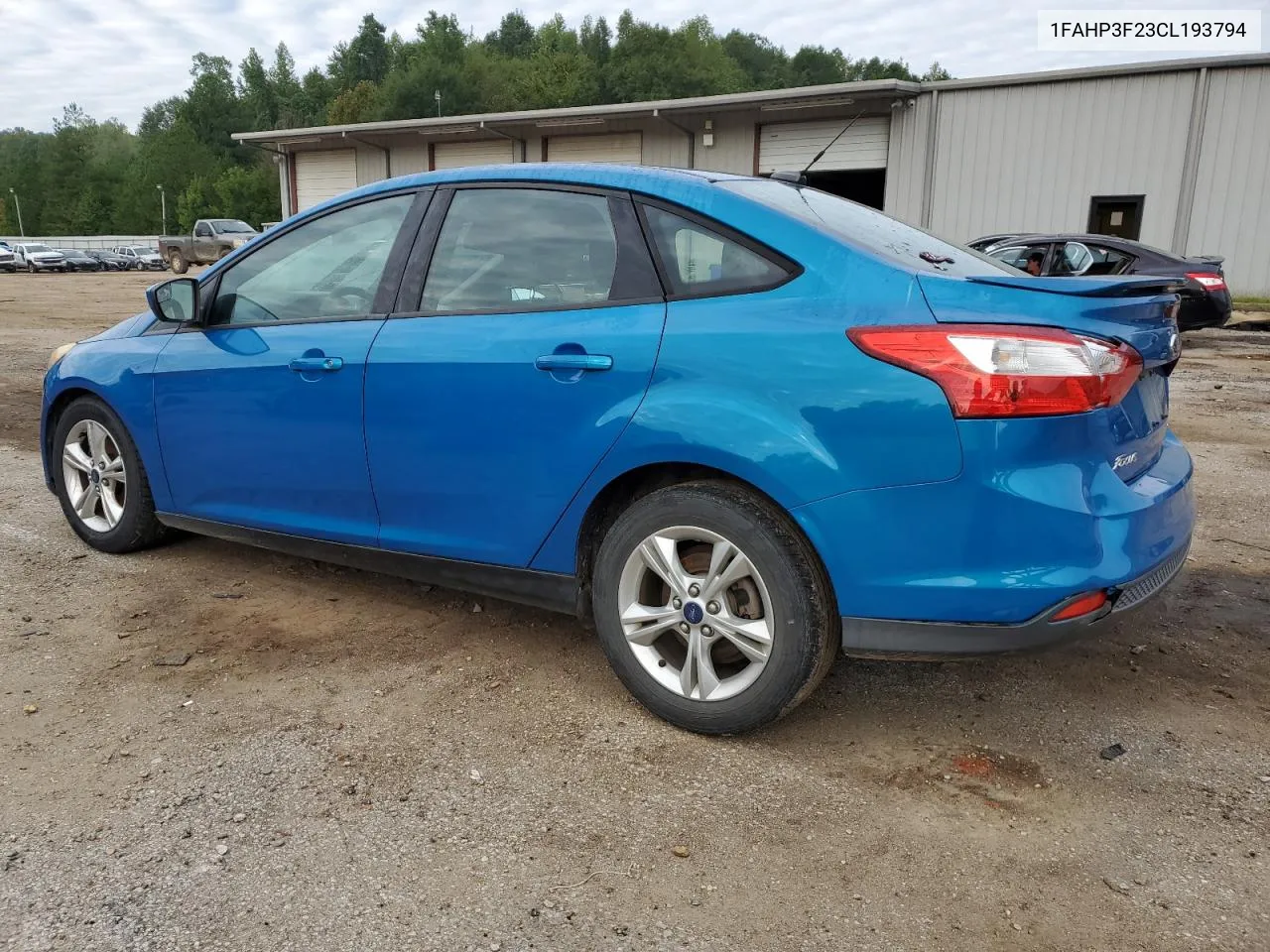 2012 Ford Focus Se VIN: 1FAHP3F23CL193794 Lot: 73947304