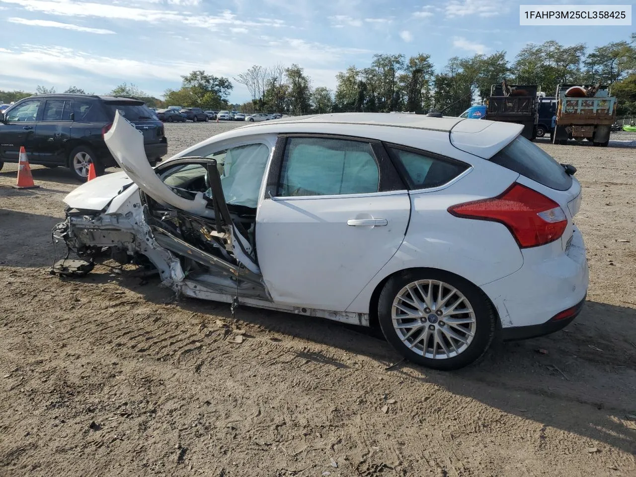 2012 Ford Focus Sel VIN: 1FAHP3M25CL358425 Lot: 73999564