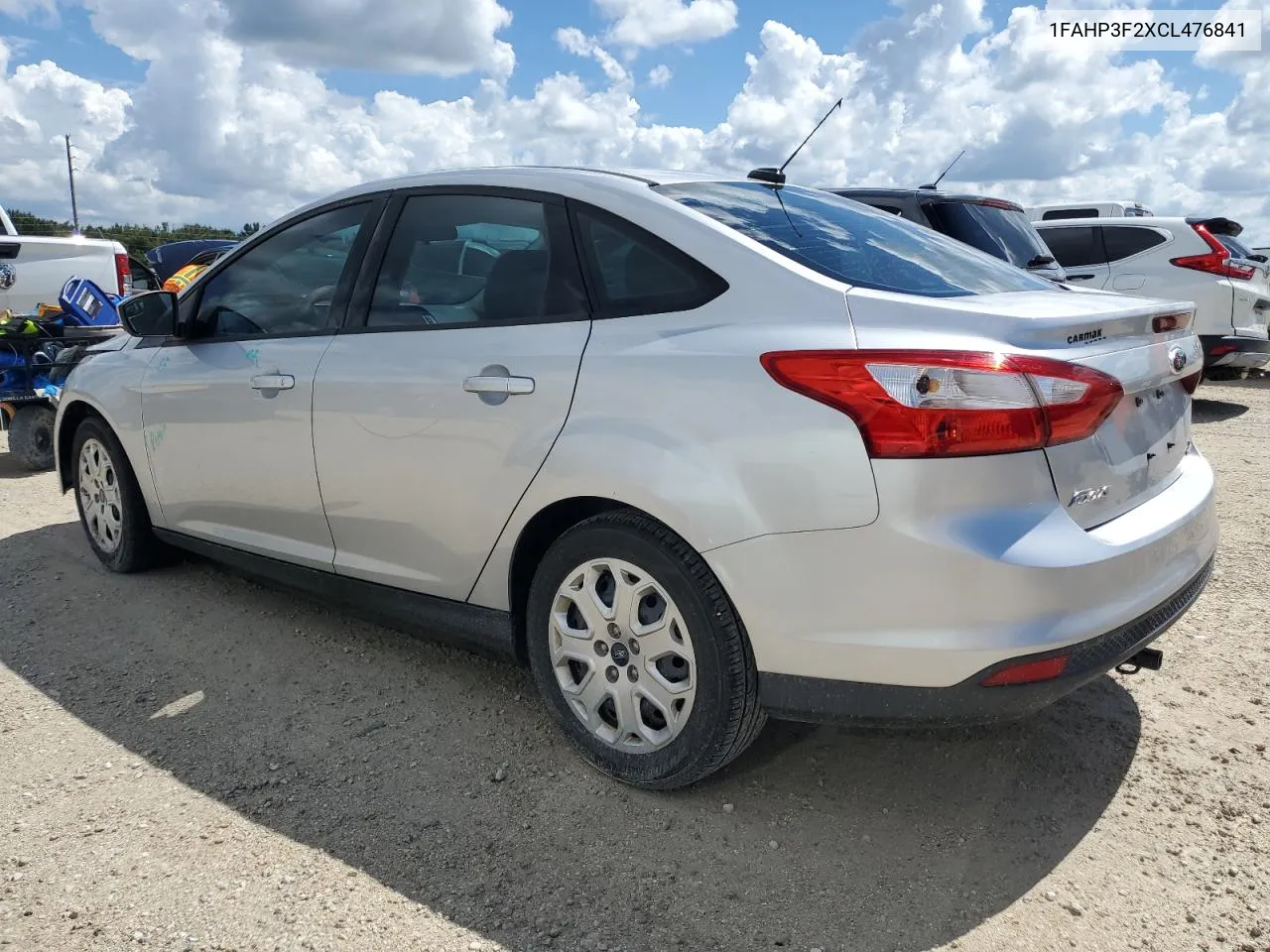 2012 Ford Focus Se VIN: 1FAHP3F2XCL476841 Lot: 74101514