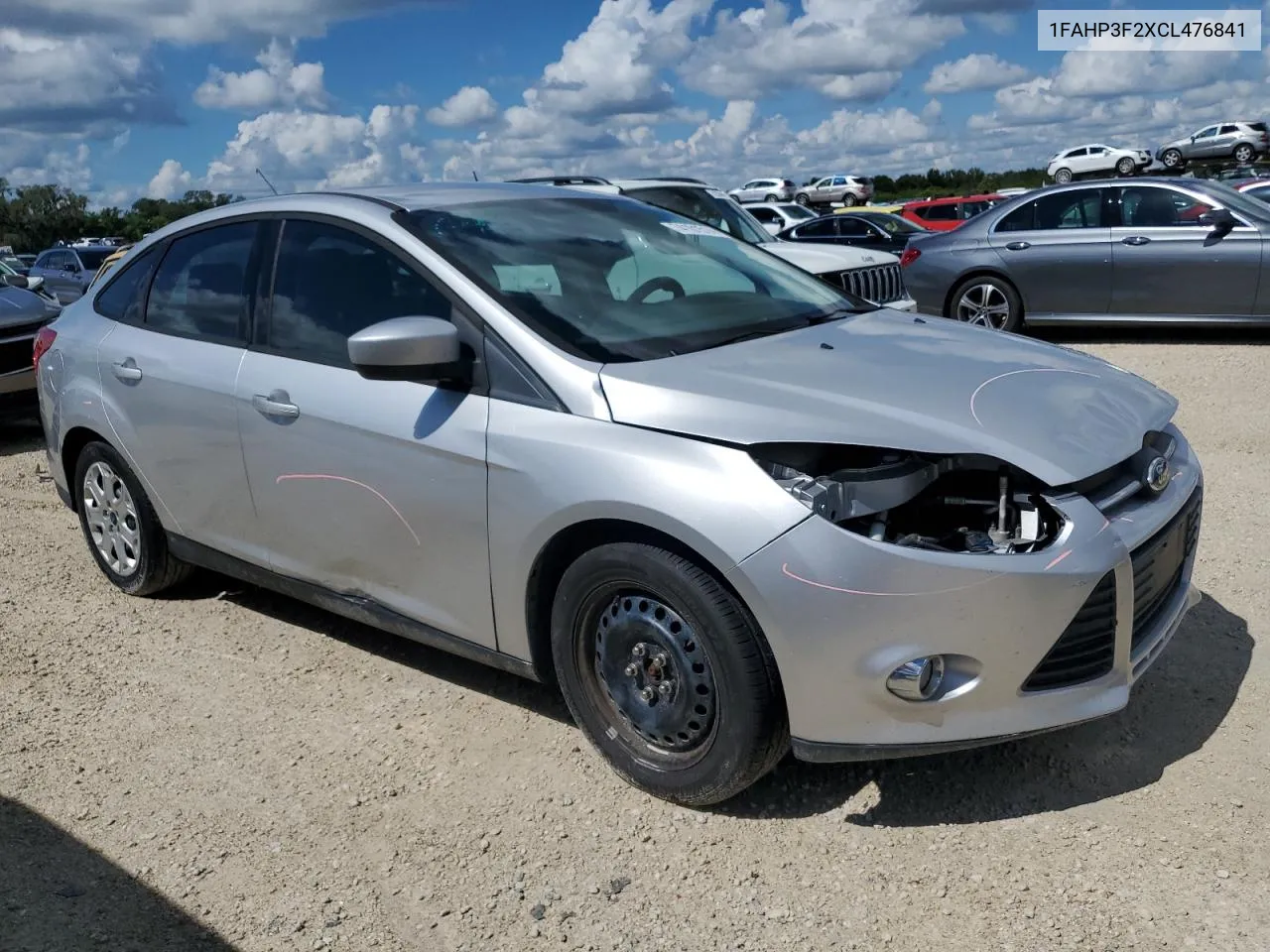 2012 Ford Focus Se VIN: 1FAHP3F2XCL476841 Lot: 74101514