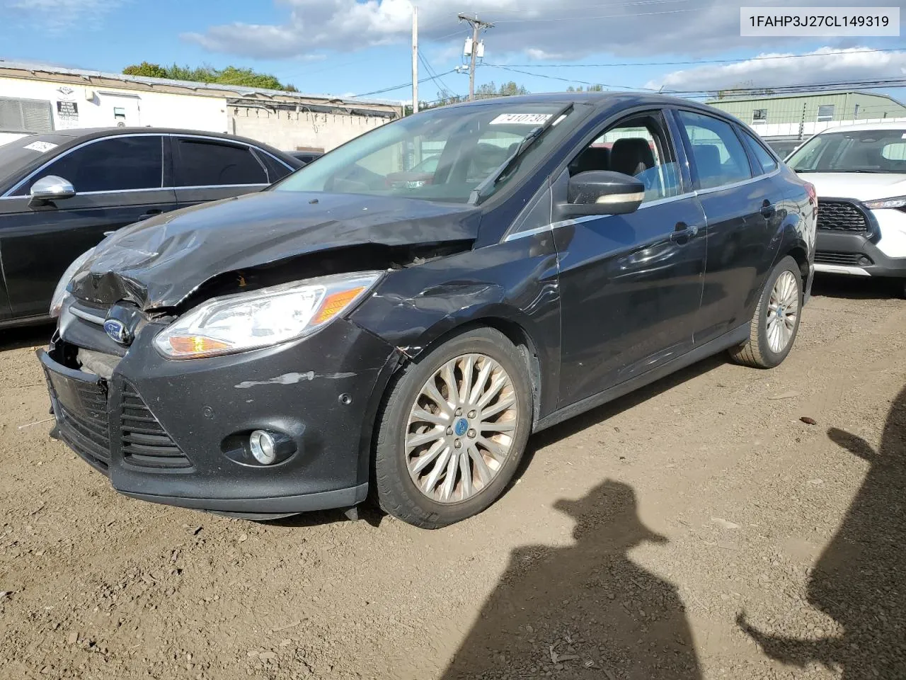 2012 Ford Focus Titanium VIN: 1FAHP3J27CL149319 Lot: 74107304