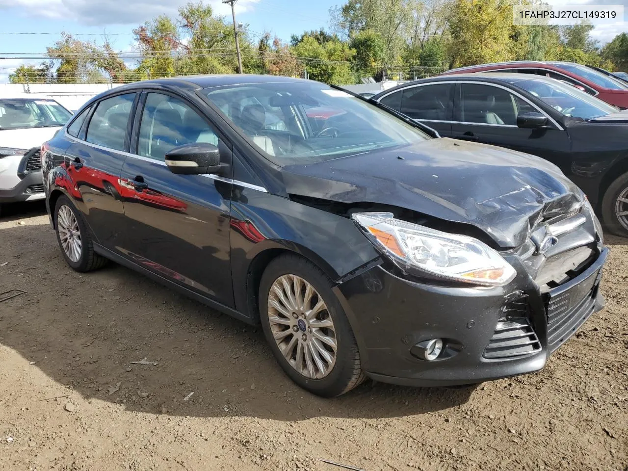 2012 Ford Focus Titanium VIN: 1FAHP3J27CL149319 Lot: 74107304