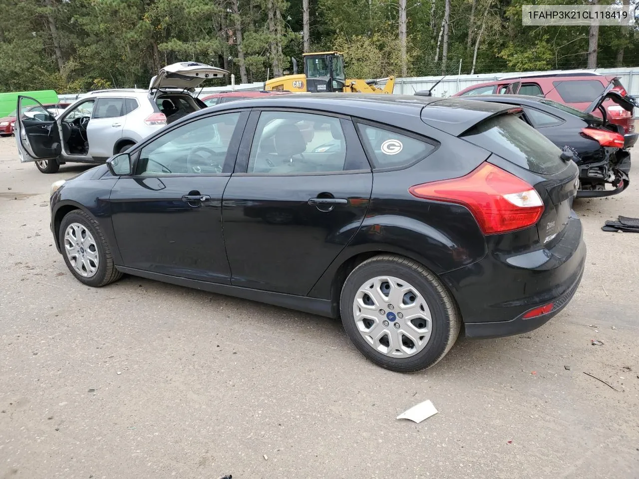 2012 Ford Focus Se VIN: 1FAHP3K21CL118419 Lot: 74183484