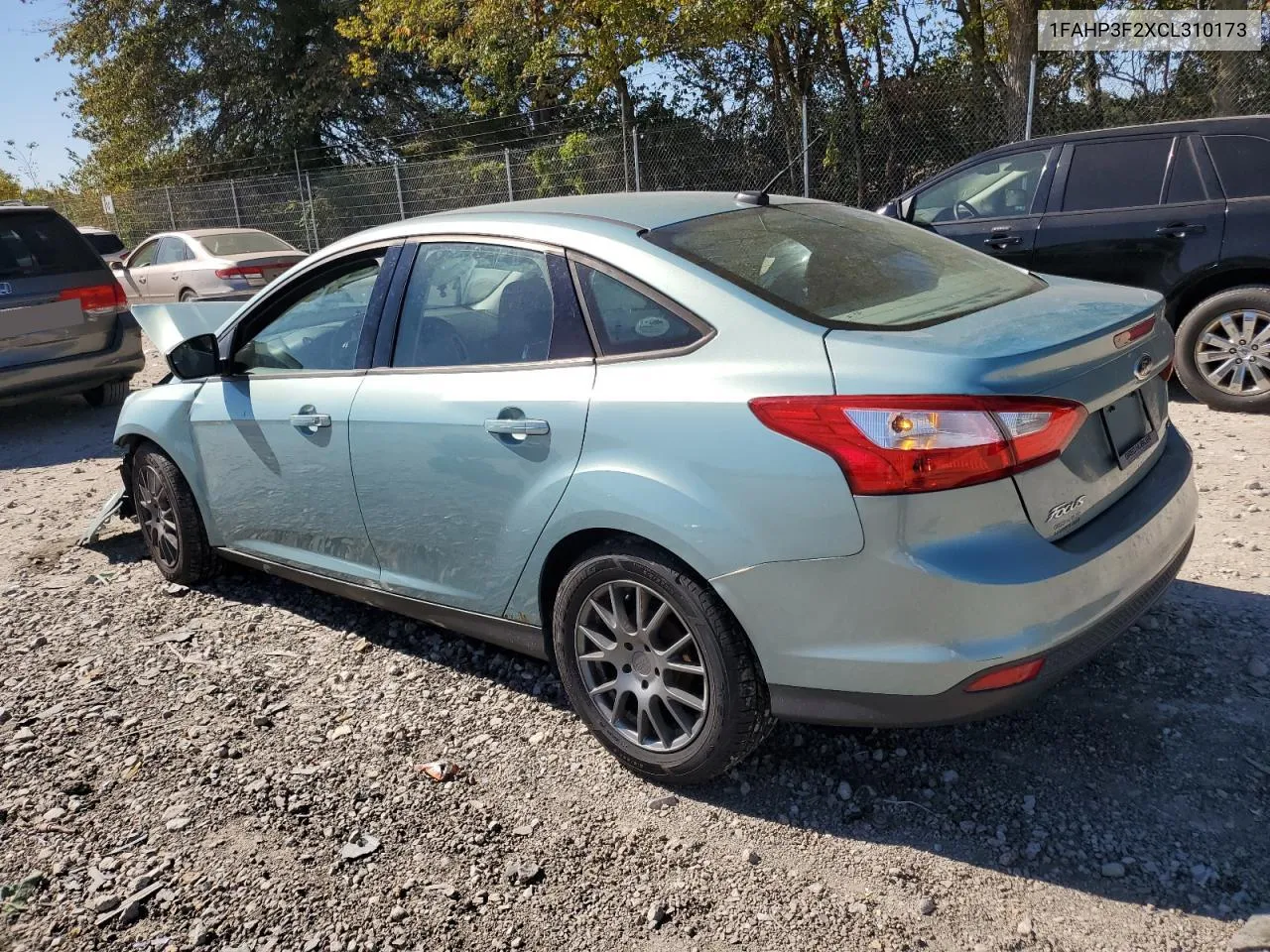 2012 Ford Focus Se VIN: 1FAHP3F2XCL310173 Lot: 74263054