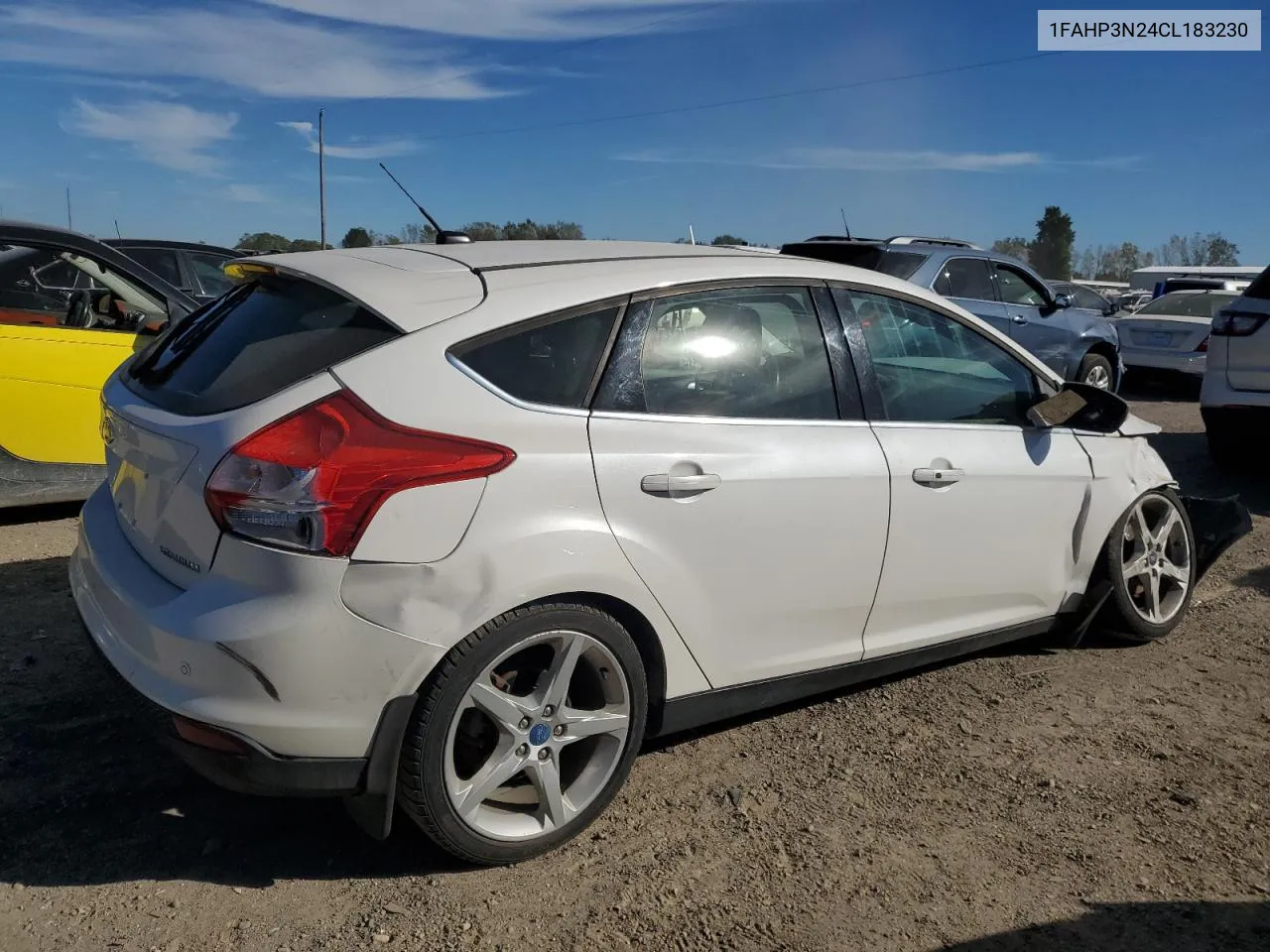 2012 Ford Focus Titanium VIN: 1FAHP3N24CL183230 Lot: 74274264