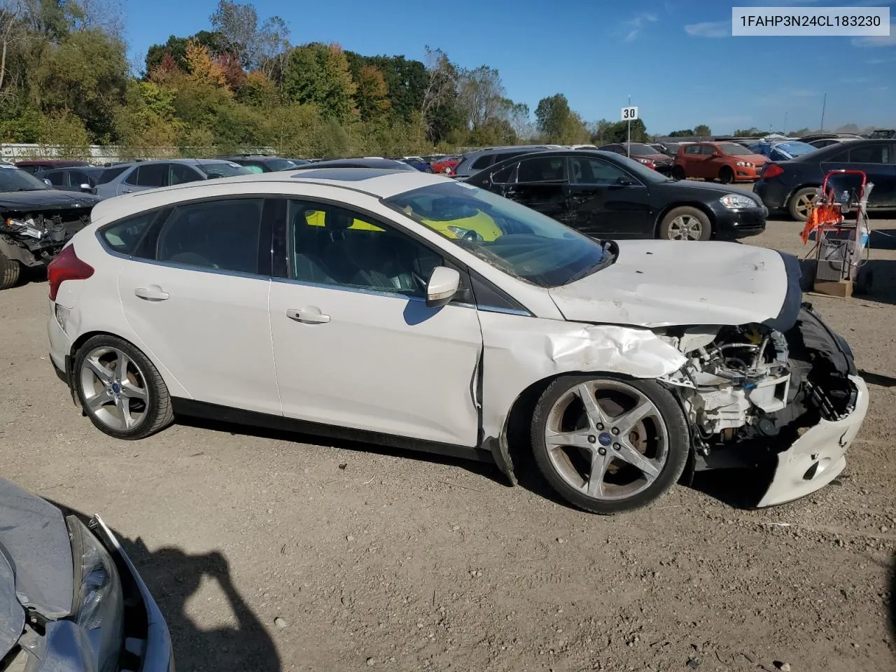 2012 Ford Focus Titanium VIN: 1FAHP3N24CL183230 Lot: 74274264