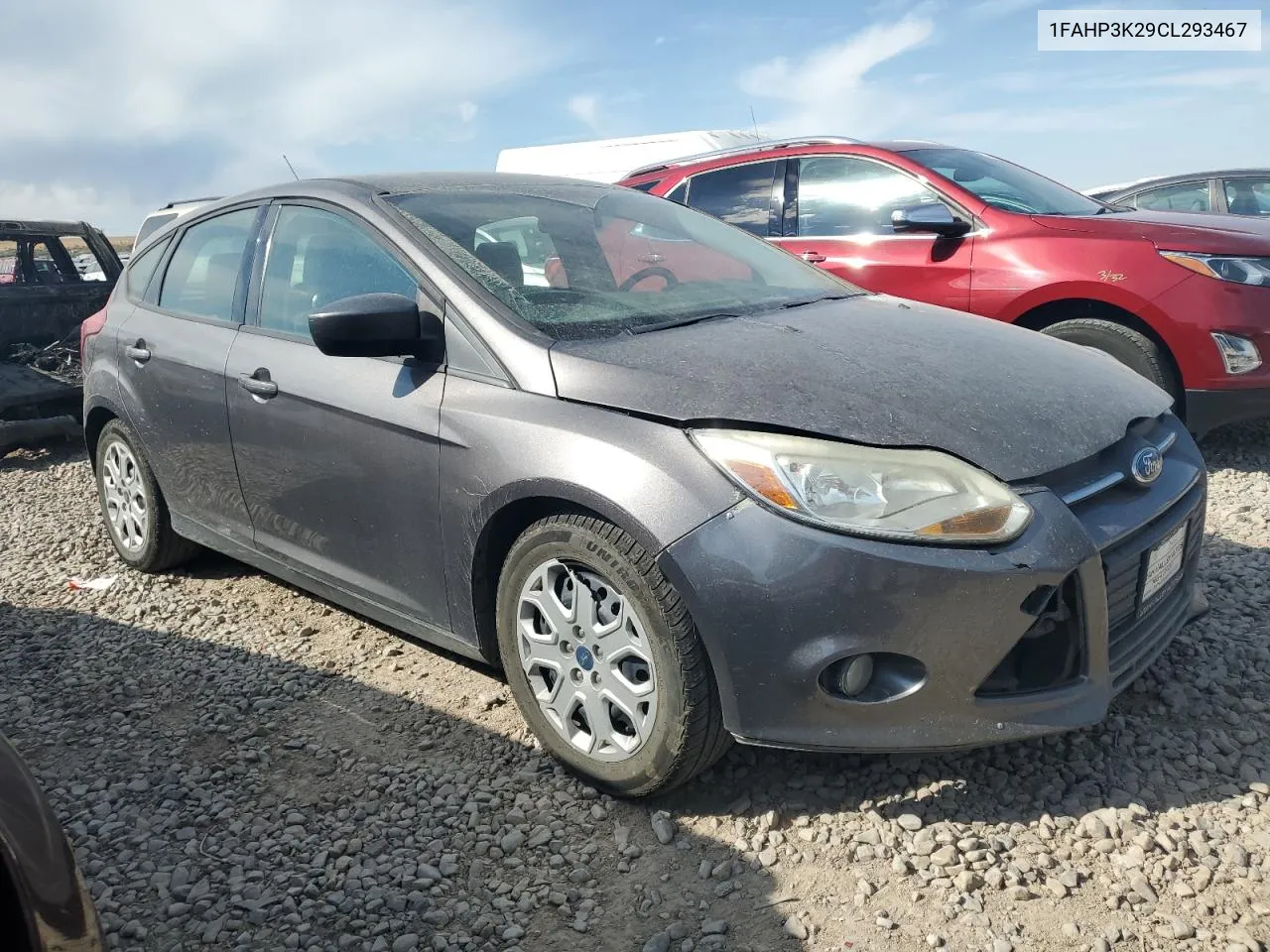 2012 Ford Focus Se VIN: 1FAHP3K29CL293467 Lot: 74277244