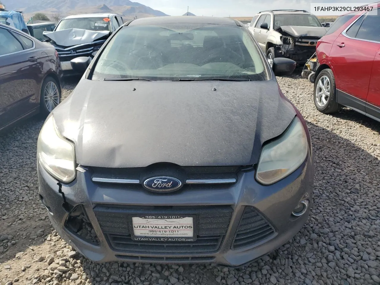 2012 Ford Focus Se VIN: 1FAHP3K29CL293467 Lot: 74277244