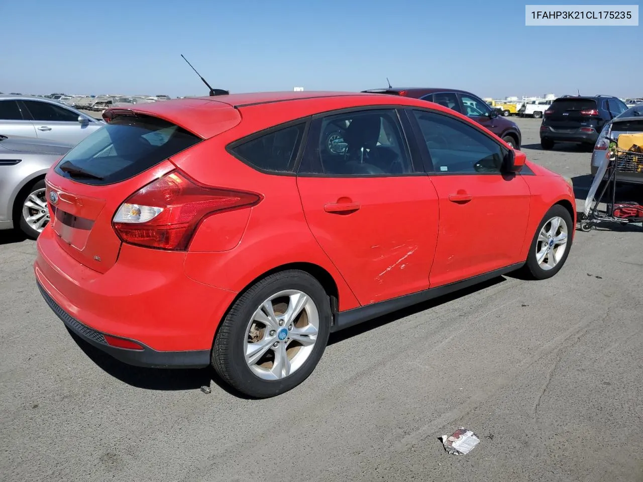 2012 Ford Focus Se VIN: 1FAHP3K21CL175235 Lot: 74438264