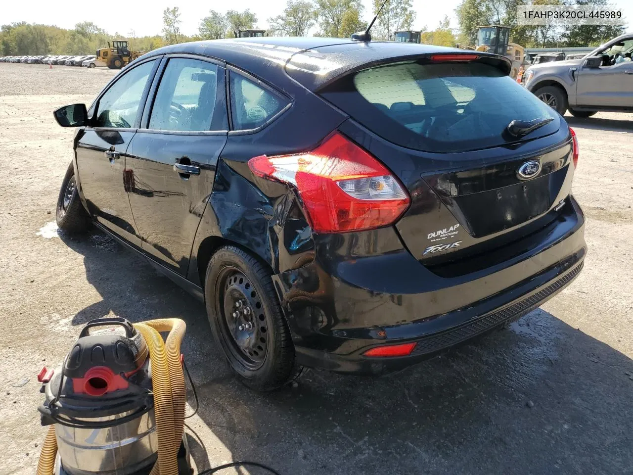 2012 Ford Focus Se VIN: 1FAHP3K20CL445989 Lot: 74459614