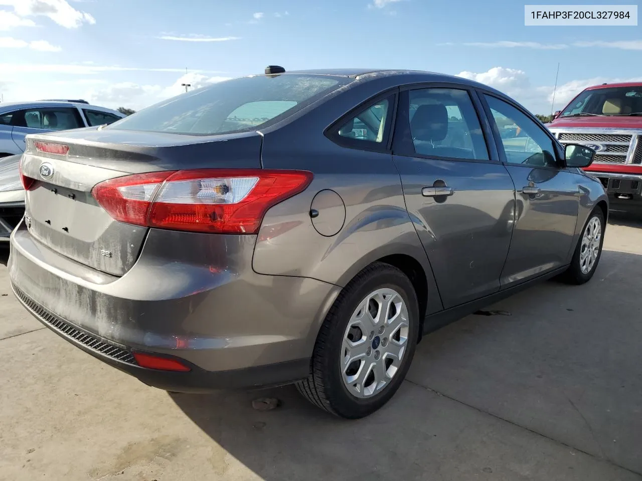 2012 Ford Focus Se VIN: 1FAHP3F20CL327984 Lot: 74492444