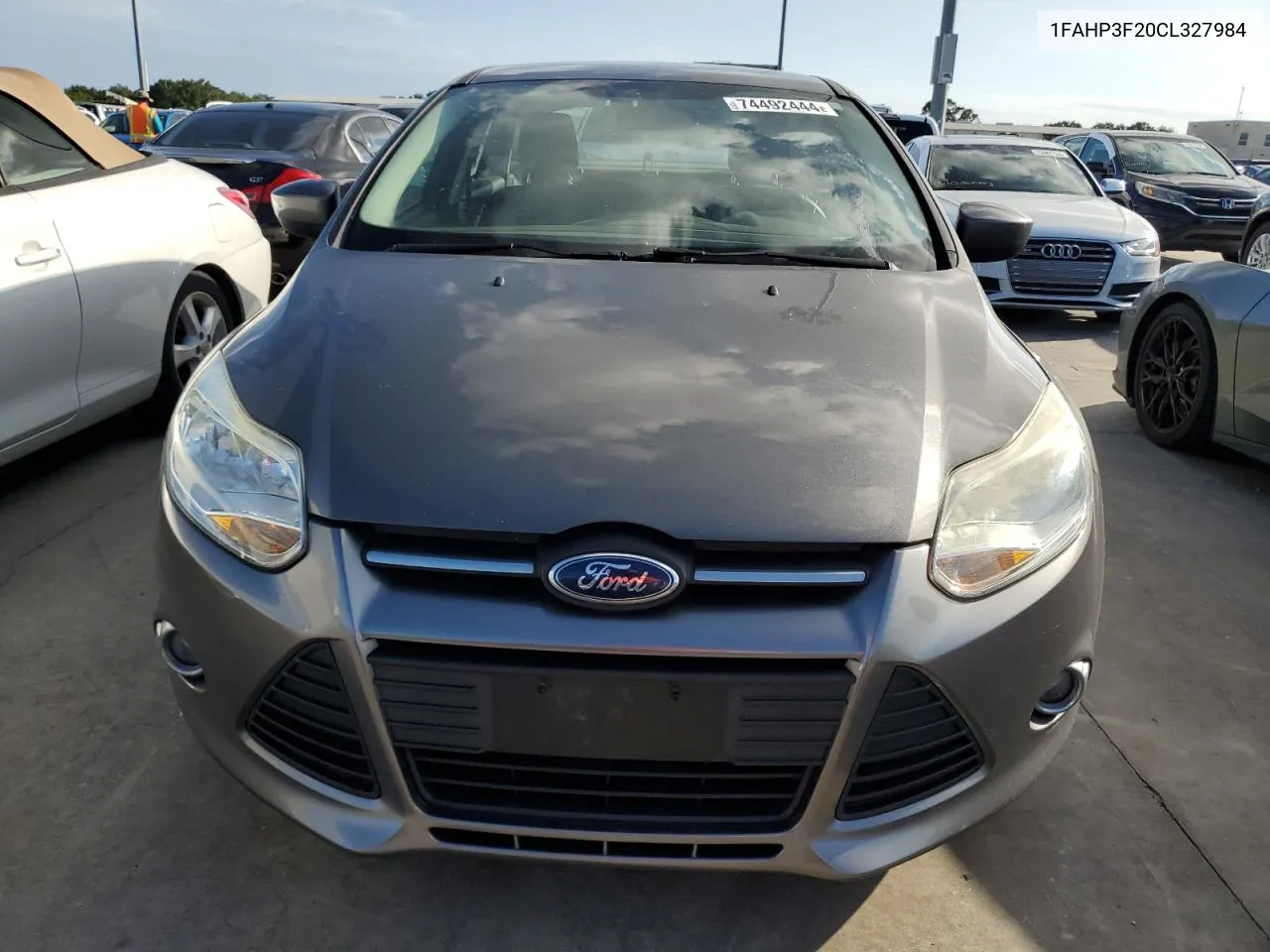 2012 Ford Focus Se VIN: 1FAHP3F20CL327984 Lot: 74492444