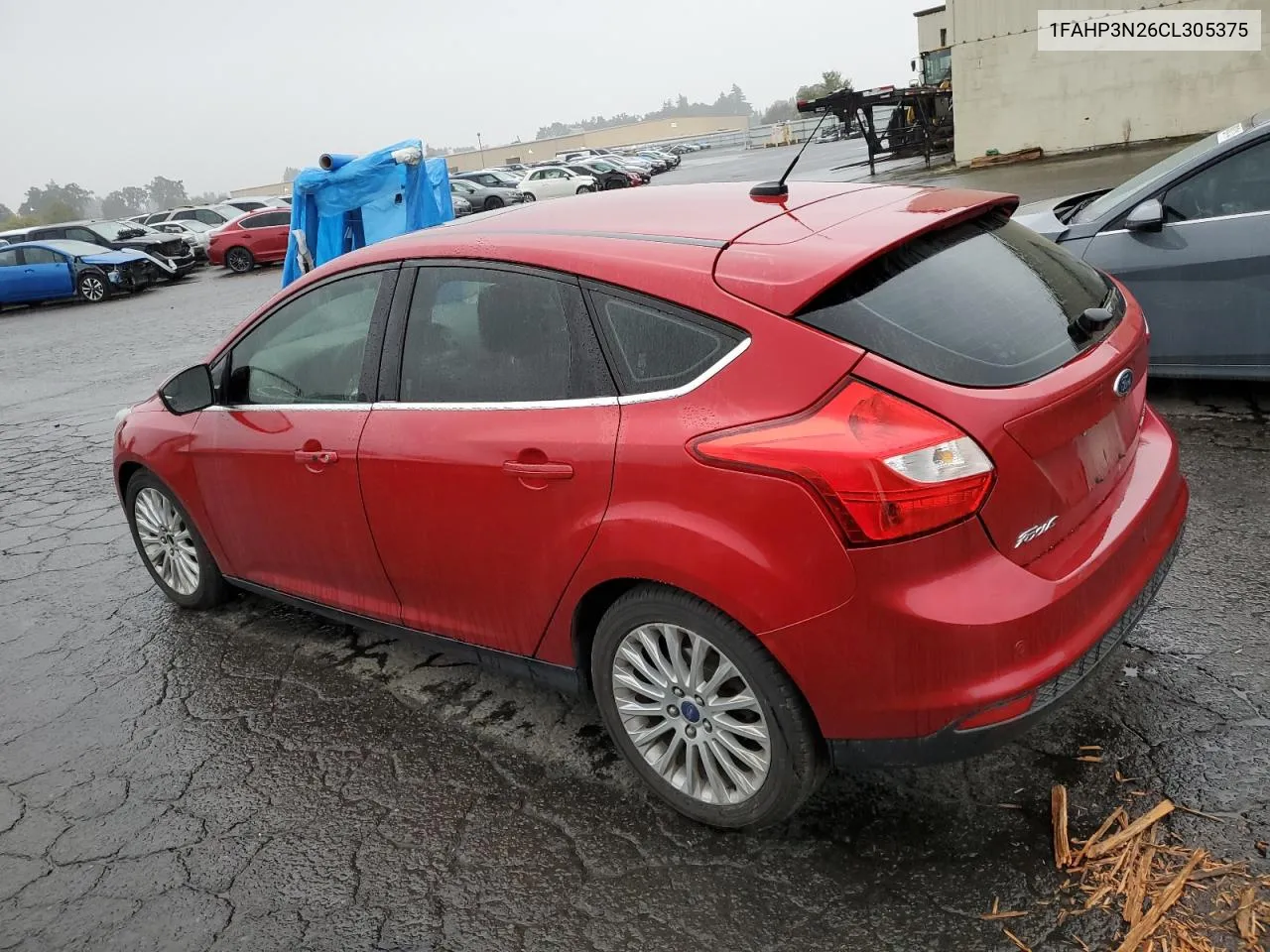 2012 Ford Focus Titanium VIN: 1FAHP3N26CL305375 Lot: 74561584